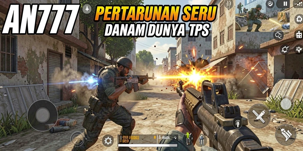 Tampilan gameplay AN777 yang mendebarkan dan penuh aksi.