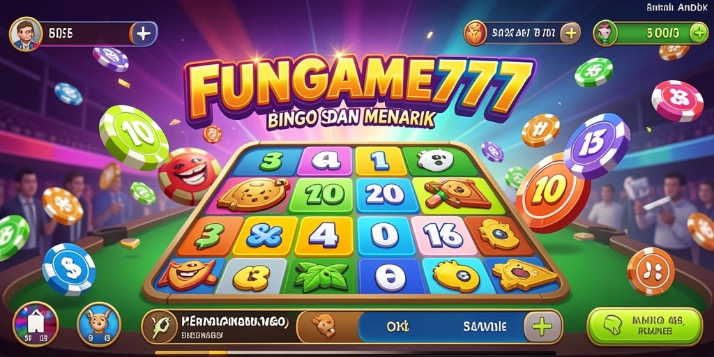 Gameplay seru dari aplikasi Bingo FUNGAME777.