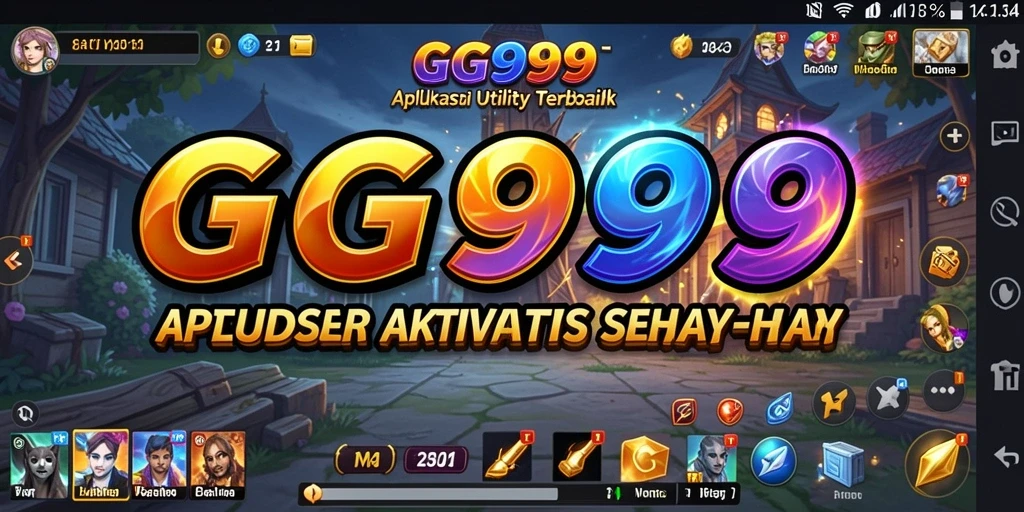 Tampilan antarmuka GG999 yang intuitif dan fungsional.