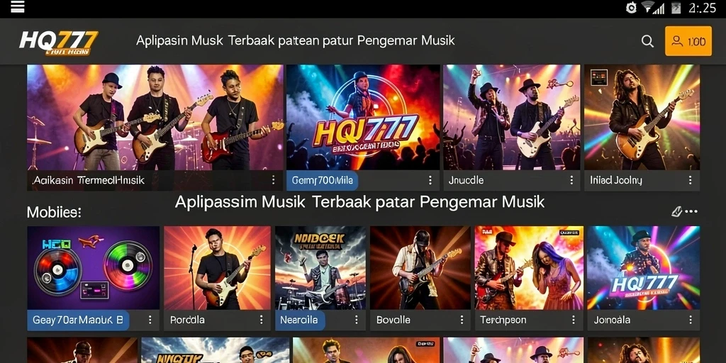 Tampilan gameplay HQ777 yang menyenangkan dan interaktif.