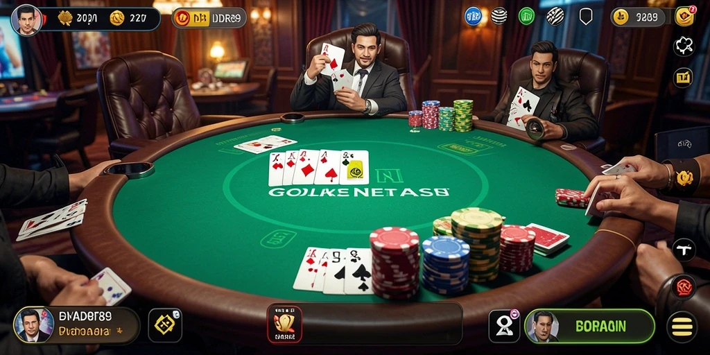 Gameplay poker yang mendebarkan di IDR89.