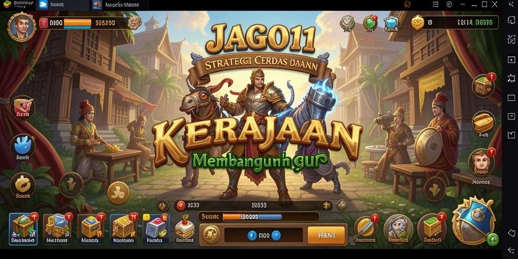 Gameplay JAGO11 dengan pertempuran taktis yang seru.