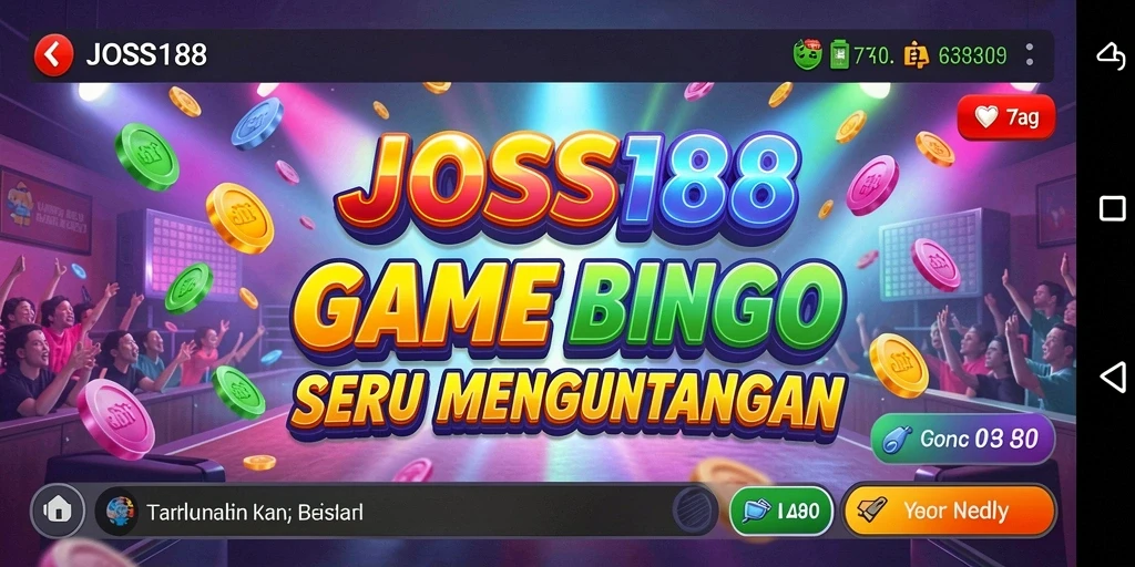 Screenshot gameplay JOSS188 yang menampilkan suasana permainan Bingo.