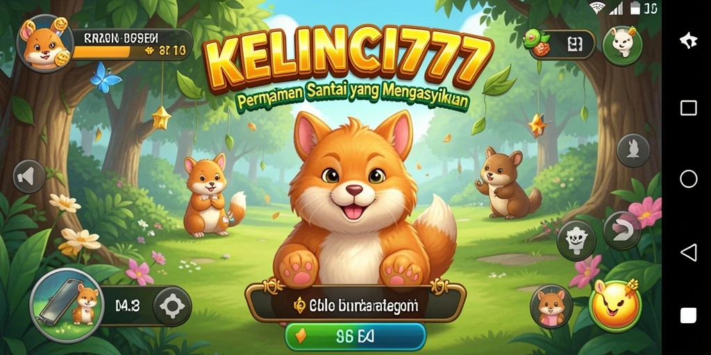 Tampilan gameplay KELINCI777 yang mengasyikkan dan penuh warna.