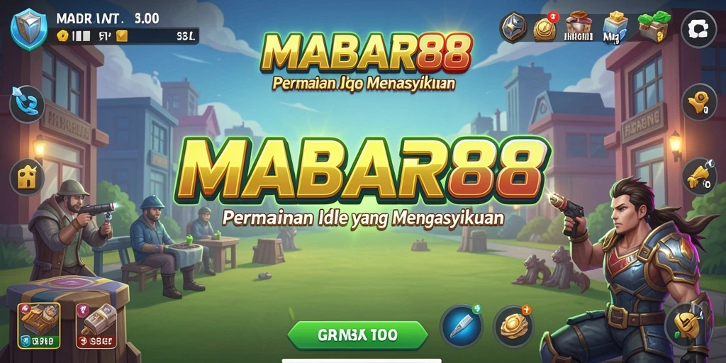 Tampilan gameplay MABAR88 yang menarik dengan nuansa santai.