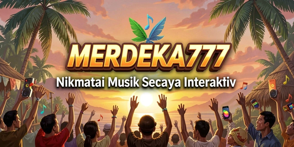 Tampilan gameplay MERDEKA777 dengan musik yang interaktif dan mengasyikkan.