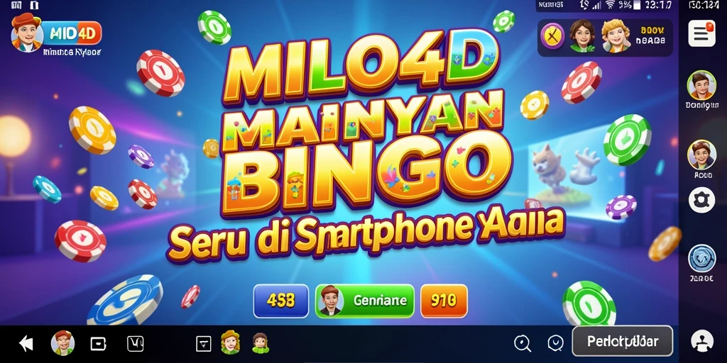Screenshot gameplay Bingo yang seru di MILO4D.