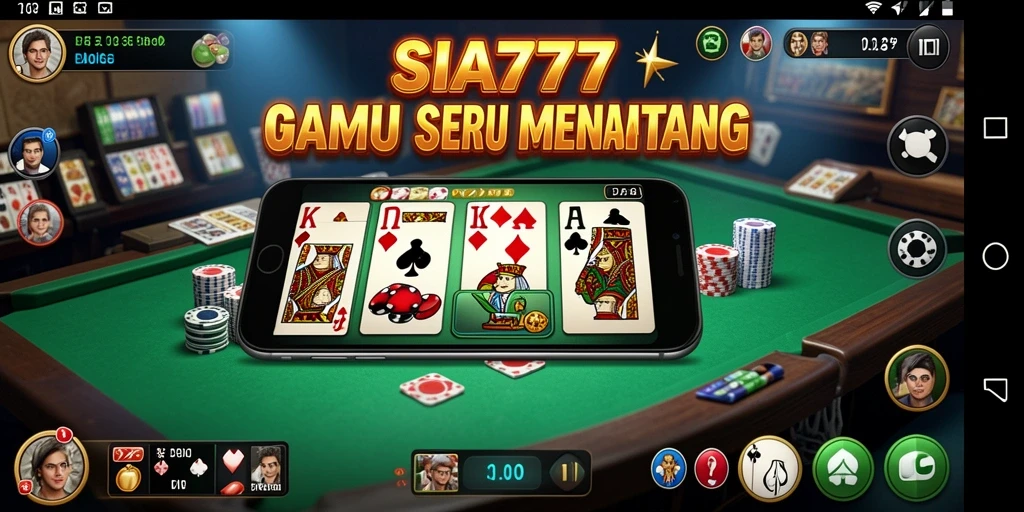 Tampilan gameplay SIA777 yang menarik dan interaktif.
