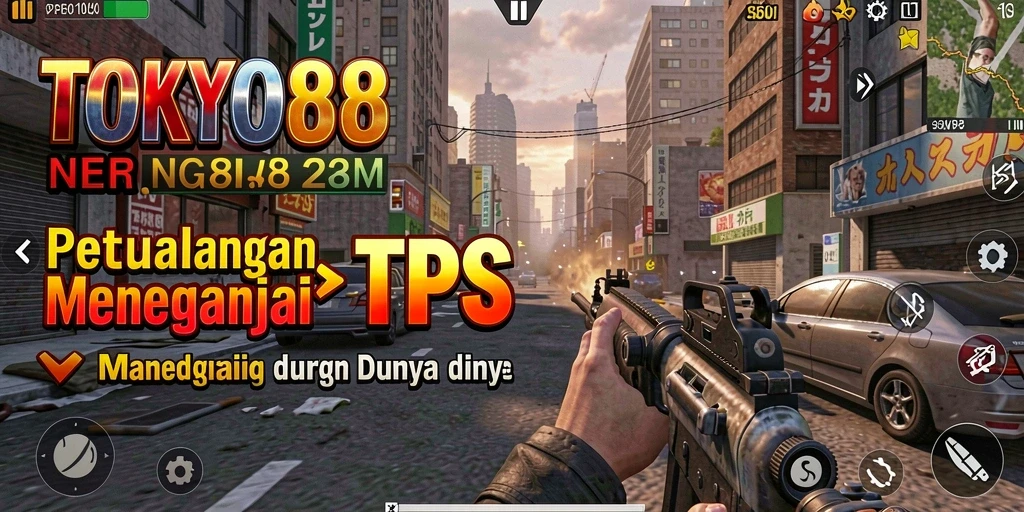 Gameplay mendebarkan yang menampilkan aksi cepat di TOKYO88.