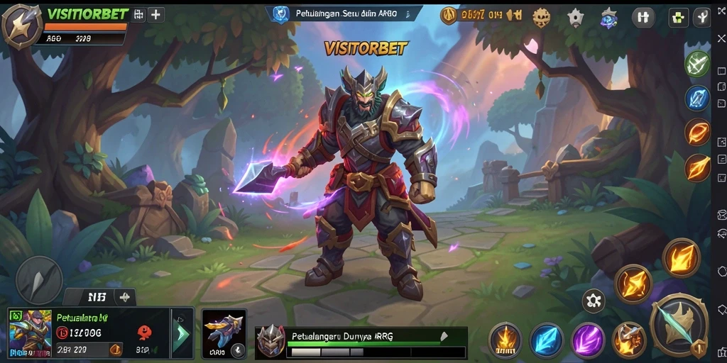 Tampilan gameplay seru dari VISITORBET dalam dunia ARPG.